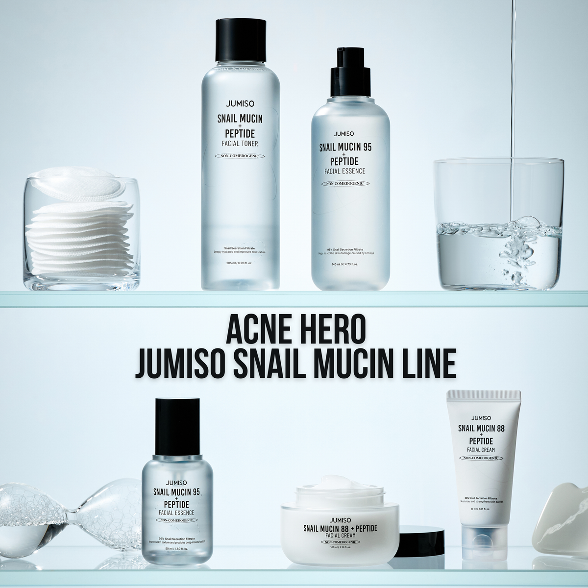 Snail Mucin + Peptide Facial Toner 205ml