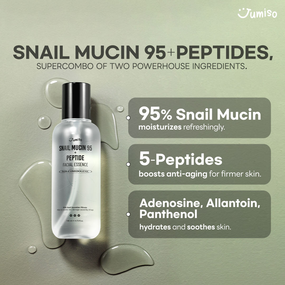 Snail Mucin 95 + Peptide Essence Duo Set (140ml*2)