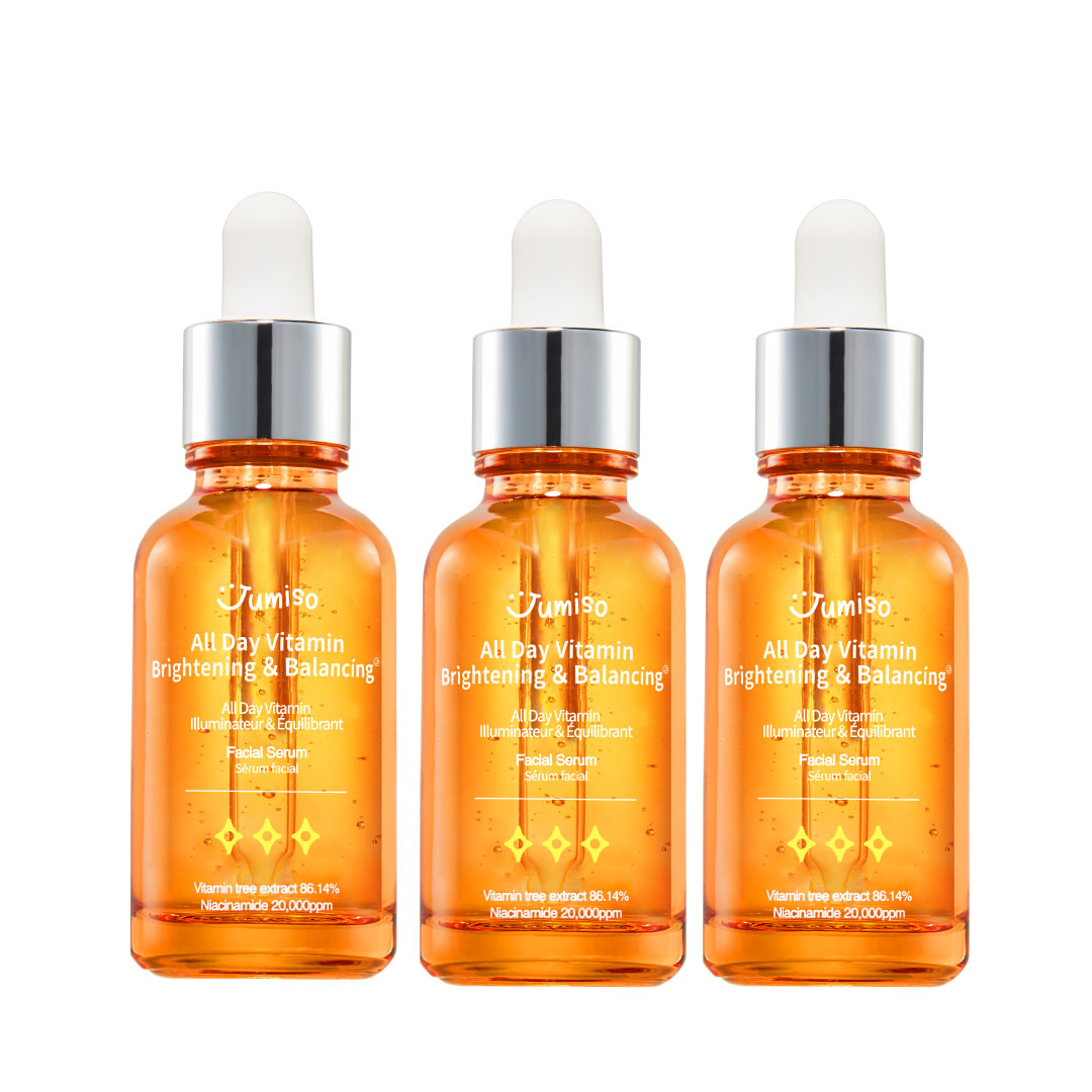 All Day Vitamin Brightening &amp; Balancing Serum 30ml 3pcs Set