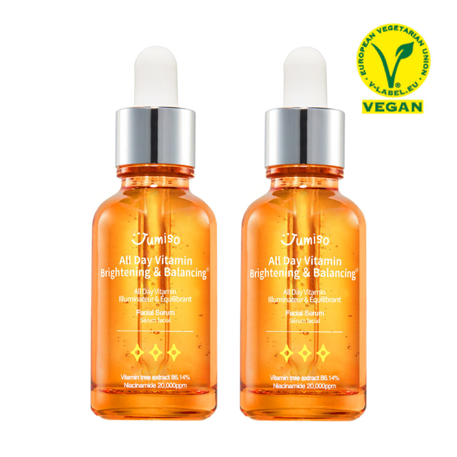 Vitamin Brightening &amp; Balancing Serum Duo Set (30ml*2)