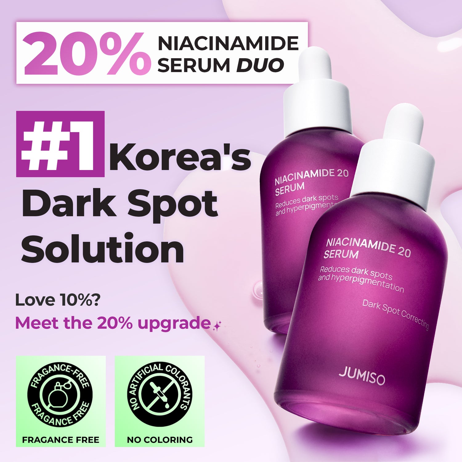 20% NIACINAMIDE High Potency Dark Spot Serum Duo
