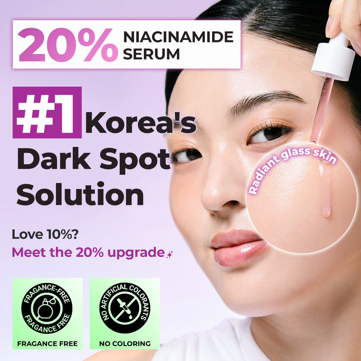 20% NIACINAMIDE High Potency Dark Spot Serum