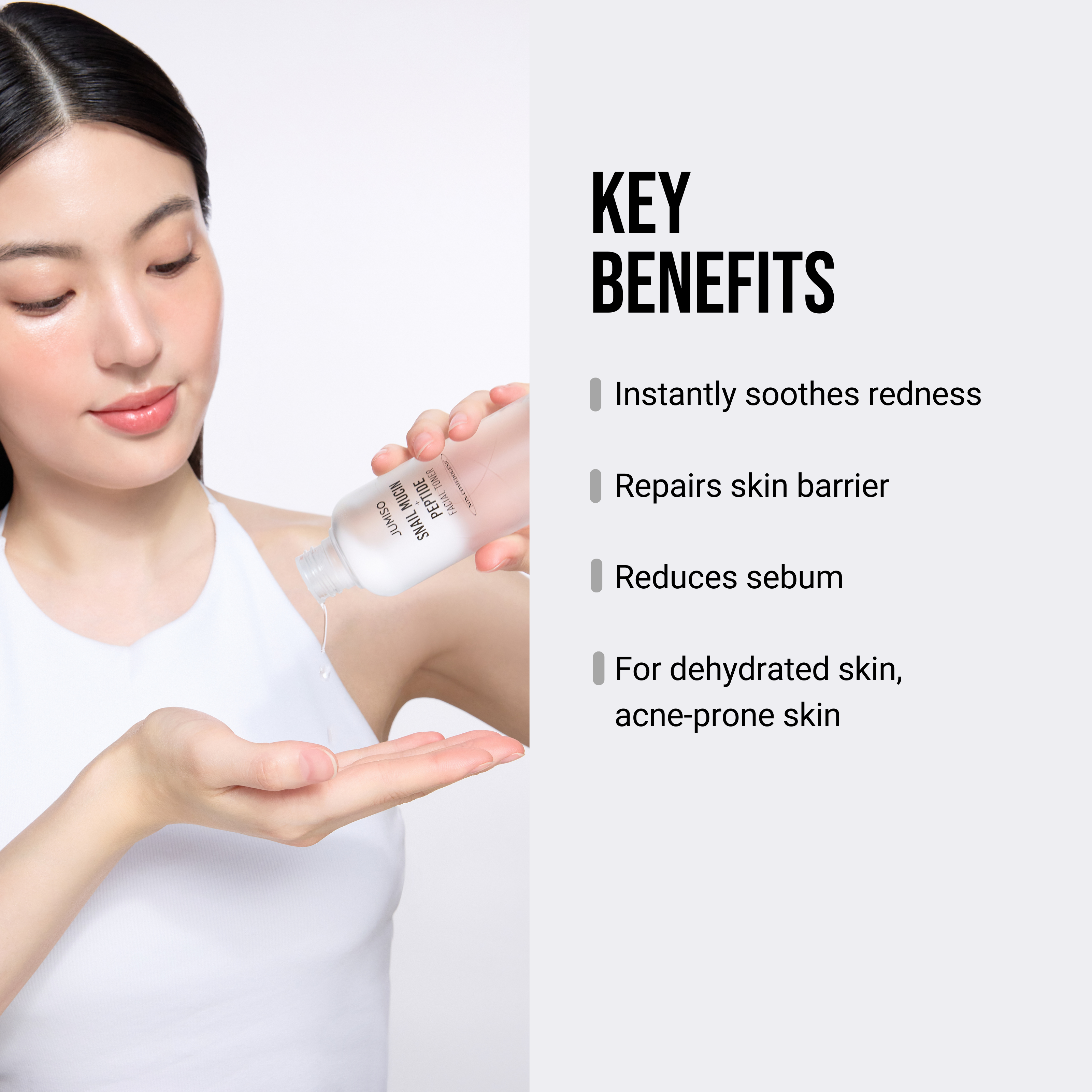 [NEW] Snail Mucin + Peptide Facial Toner 205ml