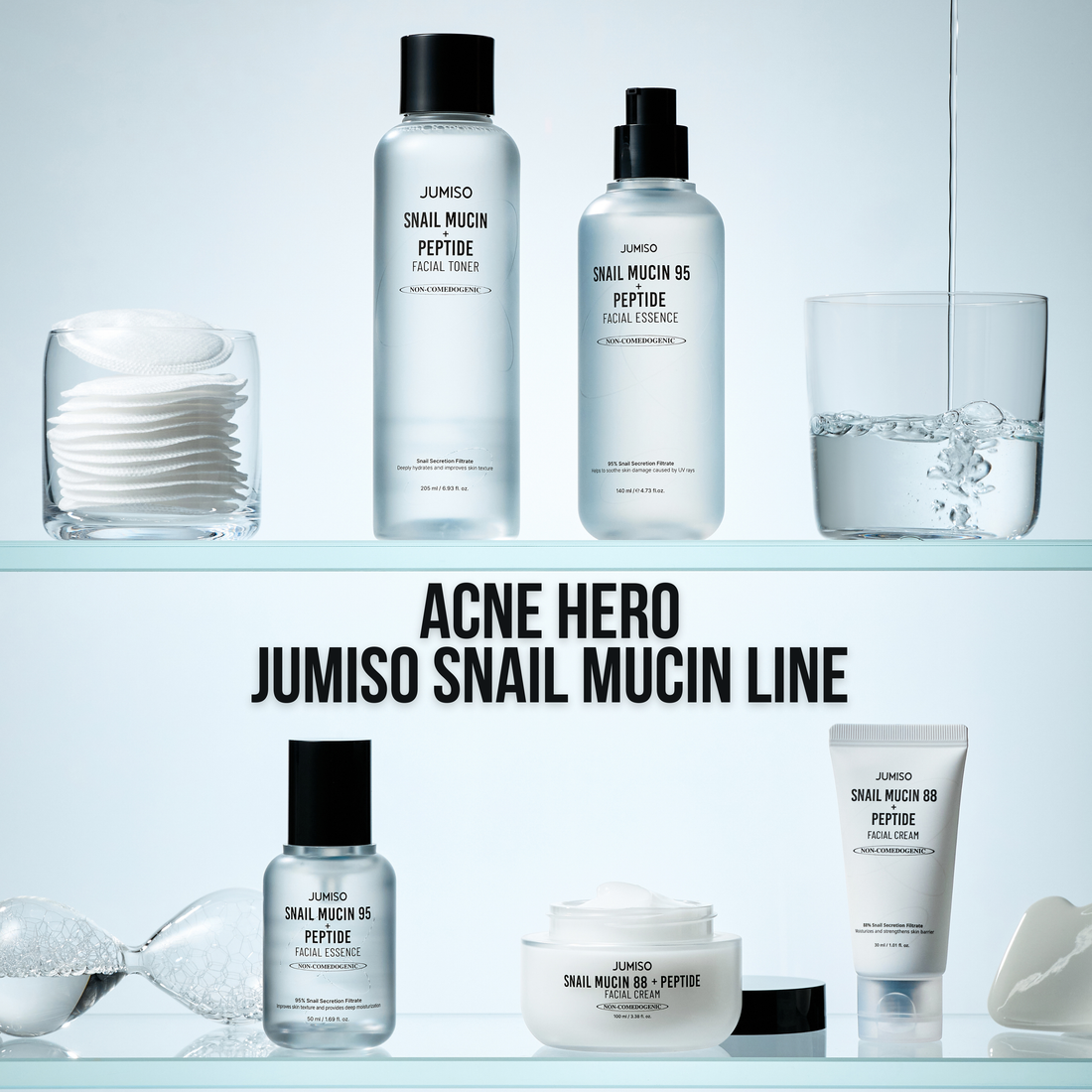 [NEW] Snail Mucin + Peptide Facial Toner 205ml