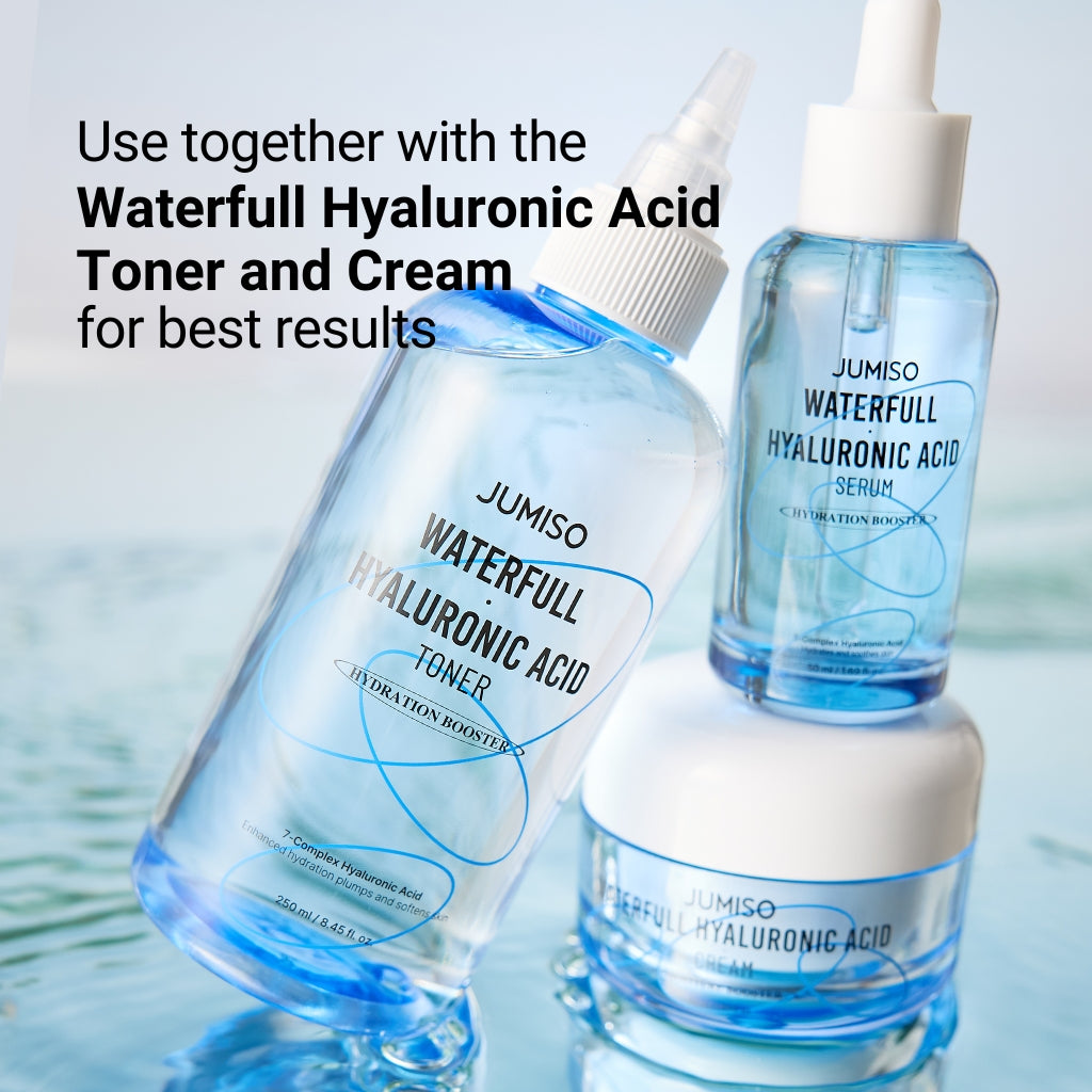 Waterfull Hydration Routine Set [ Toner + Serum + Cream +(Tube) Cream ]