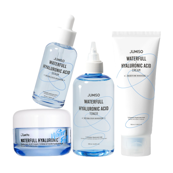 Waterfull Hydration Routine Set [ Toner + Serum + Cream +(Tube) Cream ]