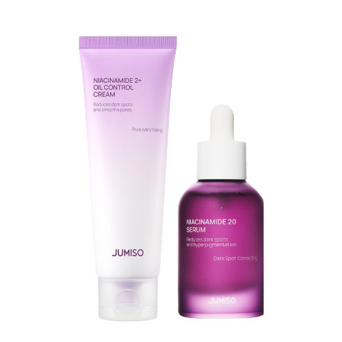 Niacinamide Acne &amp; Dark Spot Correcting Duo Set [Cream + 20% Serum]