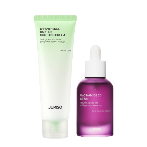 Korean Dark Spot &amp; Barrier Recovery Duo Set [ D-Panthenol Cream 80ml+20 serum]
