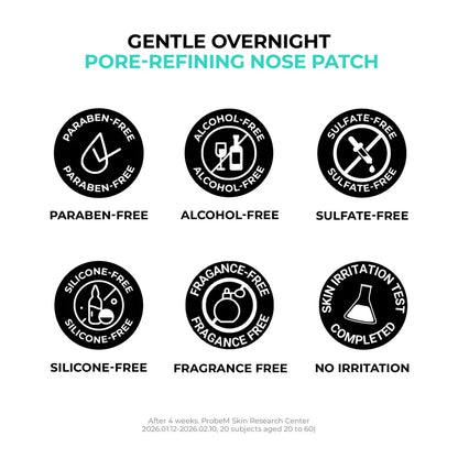 Overnight Zero Pore Nose Patch 10 patches