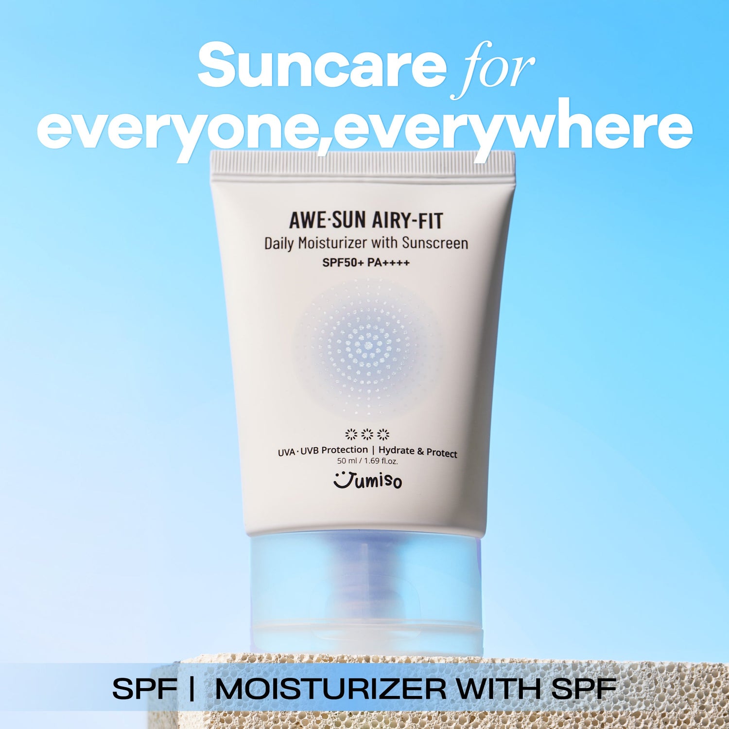 [+$50 FREE GIFT] AWE⋅SUN AIRY-FIT Daily Moisturizer with Sunscreen SPF50+ PA++++ 50ml