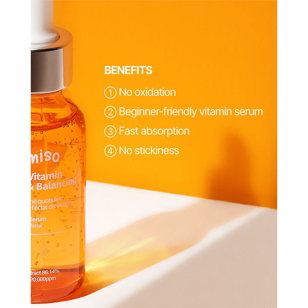 All Day Vitamin Brightening &amp; Balancing Serum + AWE⋅SUN AIRY-FIT Moisture Sunscreen SPF50+ PA++++ 50ml Set
