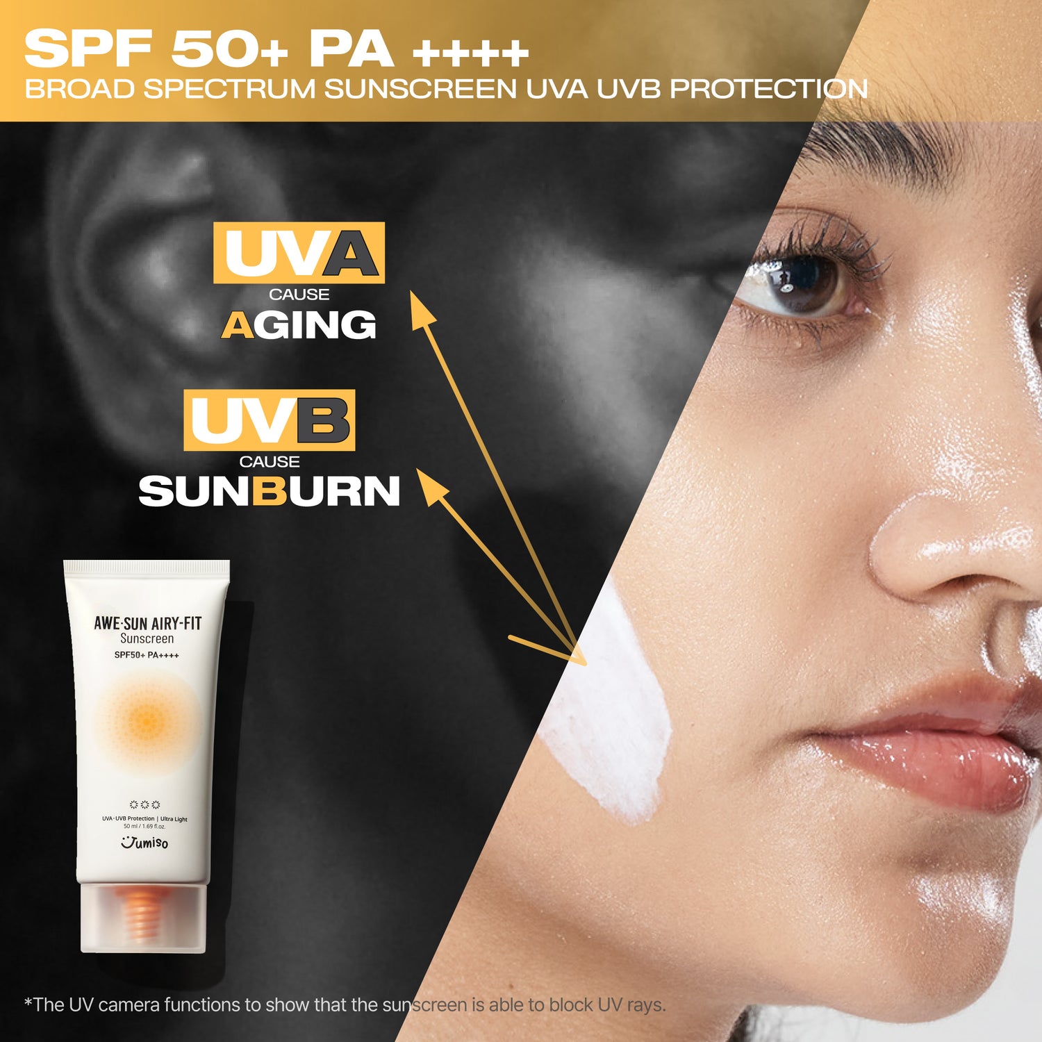 Awe Sun 1.0 Set (AWE-SUN AIRY-FIT Sunscreen + All Day VC-IP 1.0 Firming Serum)