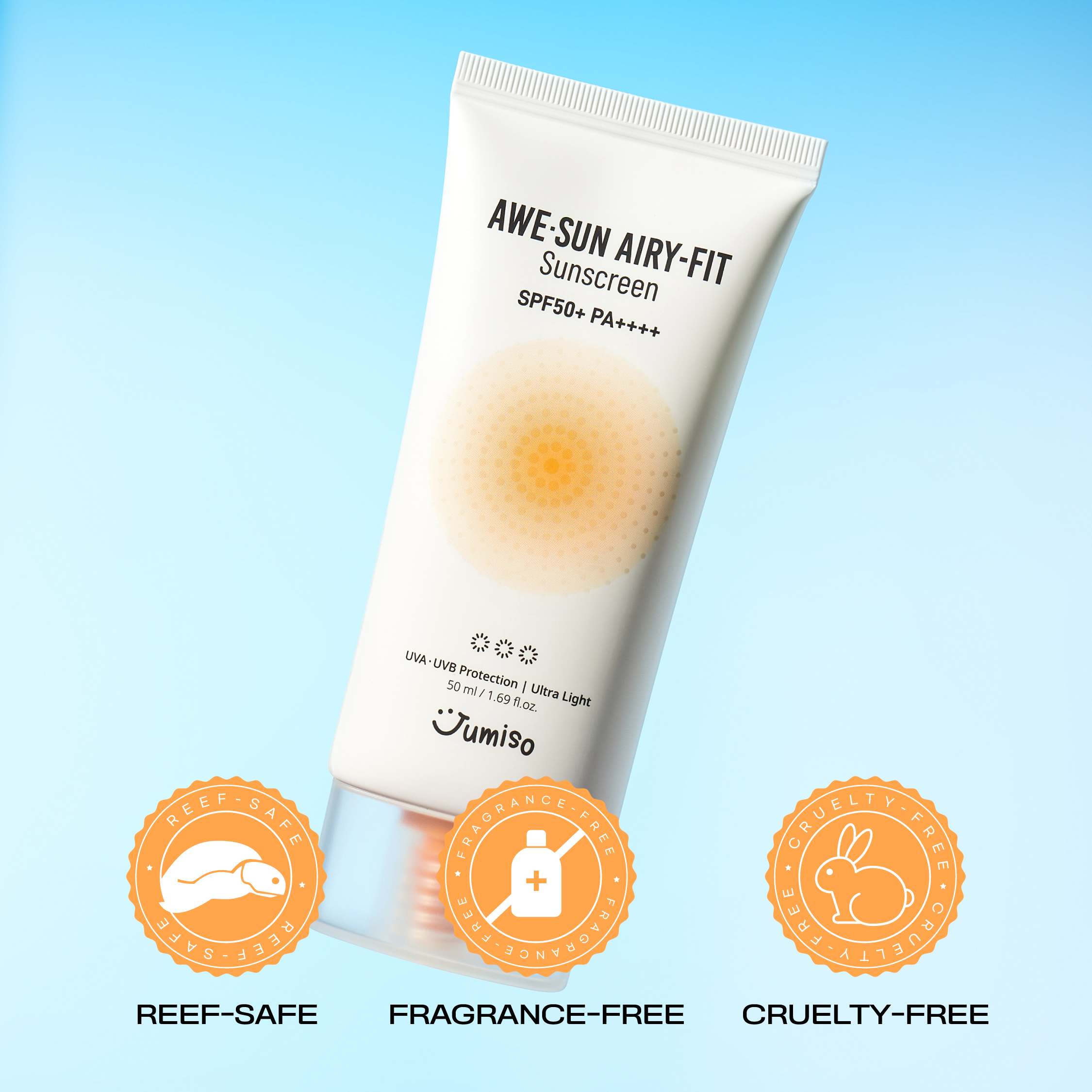 AWE⋅SUN AIRY-FIT Sunscreen SPF50+ PA++++ 50ml