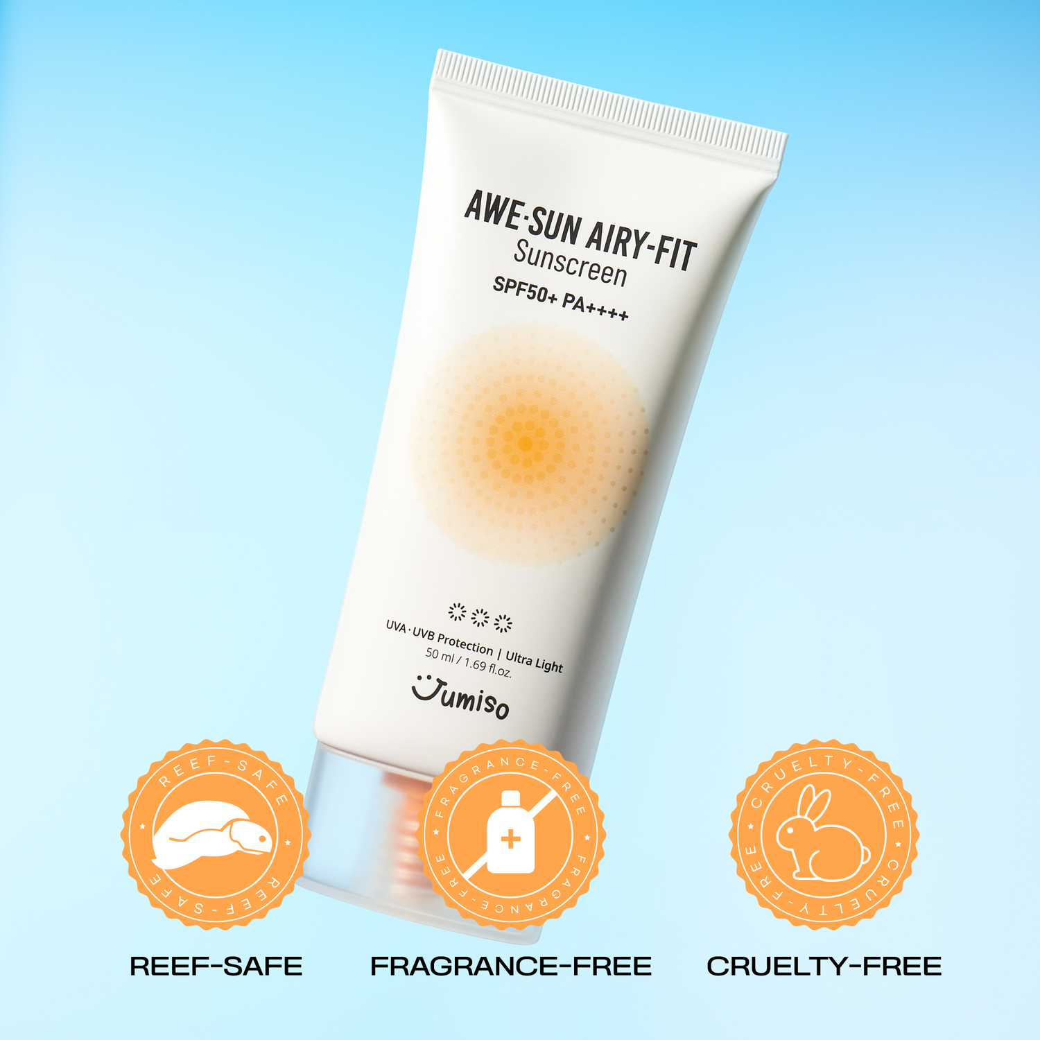 Awe Sun 1.0 Set (AWE-SUN AIRY-FIT Sunscreen + All Day Vitamin Pure C 5.5 Glow Serum)