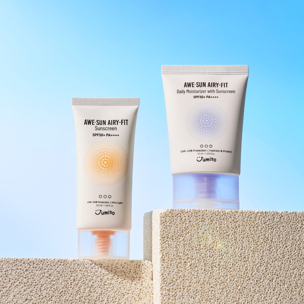 AWE⋅SUN AIRY-FIT Sunscreen Set (Sunscreen + Daily Moisturizer with Sunscreen) SPF50+ PA++++ 50ml
