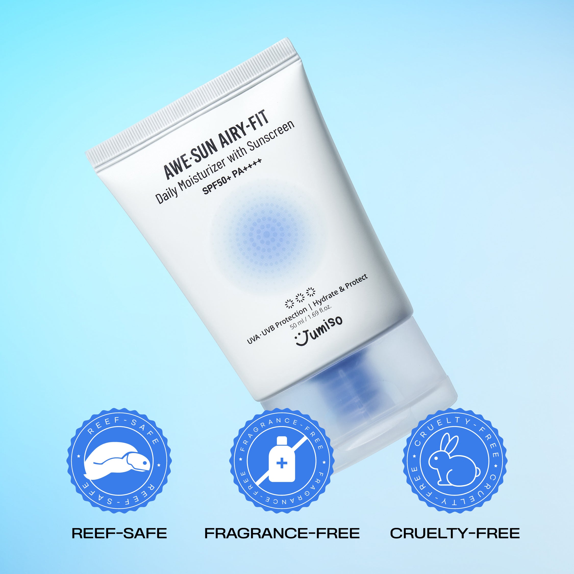 AWE⋅SUN AIRY-FIT Daily Moisturizer with Sunscreen SPF50+ PA++++ 50ml