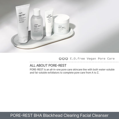 Pore-Rest BHA Blackhead Clearing Facial Cleanser 150ml