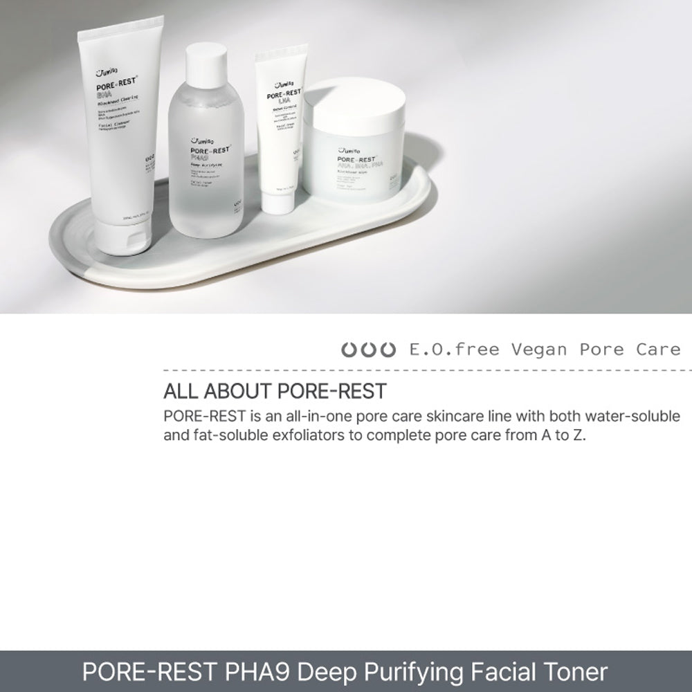 Pore-Rest PHA9 Deep Purifying Facial Toner 250ml